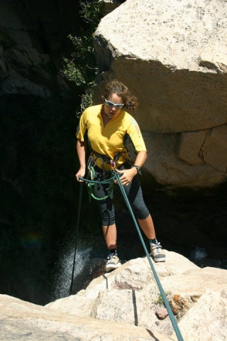  Waterfall rappelling 